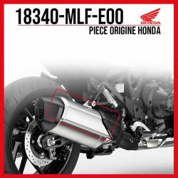 18340-MLF-E00 : Couvercle protection corps pot d'échappement Honda Honda NT1100