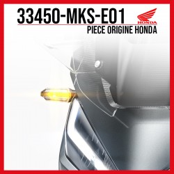 33450-MKS-E01 : Clignotant avant gauche origine Honda Honda NT1100