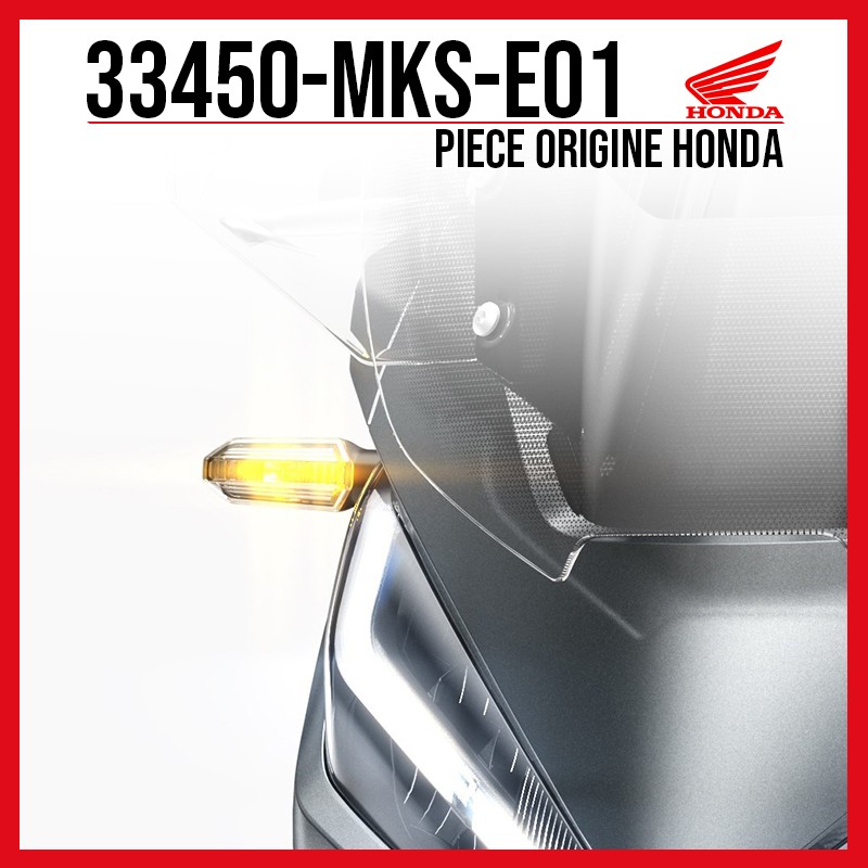 33450-MKS-E01 : Clignotant avant gauche origine Honda Honda NT1100