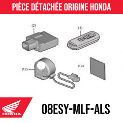 08ESY-MLF-ALS : Honda alarm kit Honda NT1100