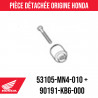 53105-MN4-010 + 90191-KBG-000 : Original Honda Handlebar End Cap 2025 Honda NT1100