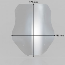 KIT-SC1820-T : Maxi Isotta Windshield Honda NT1100