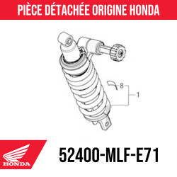 52400-MLF-E71 : Ammortizzatore Honda Honda NT1100