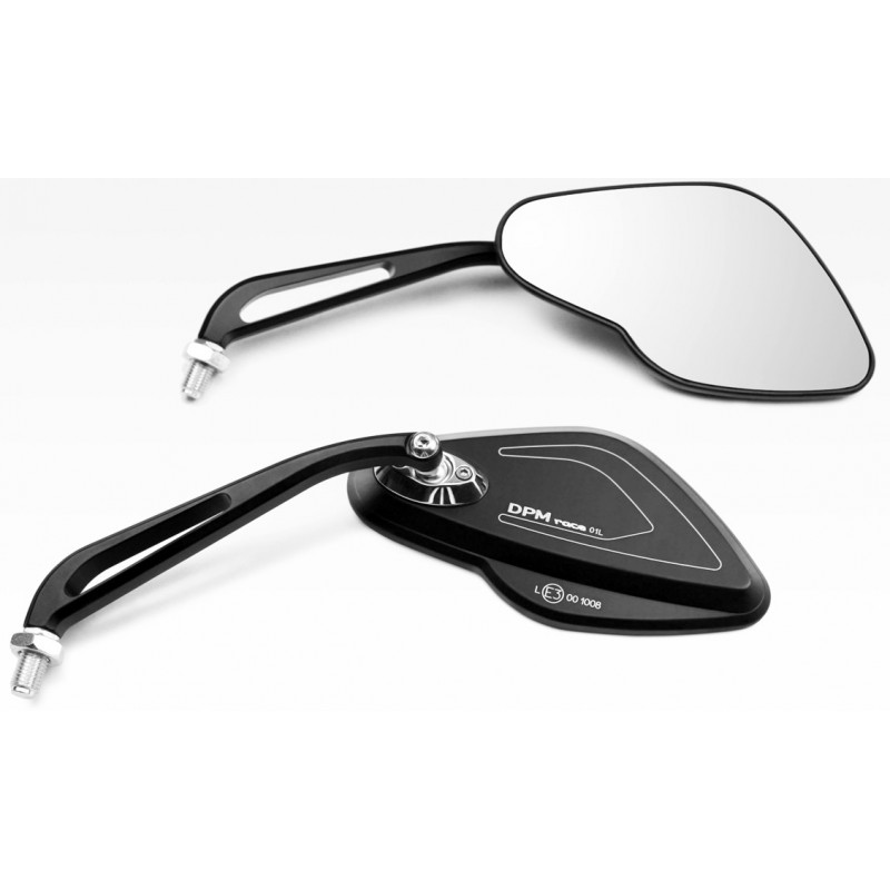 R-0913 : DPM "Police" aluminum mirrors Honda NT1100