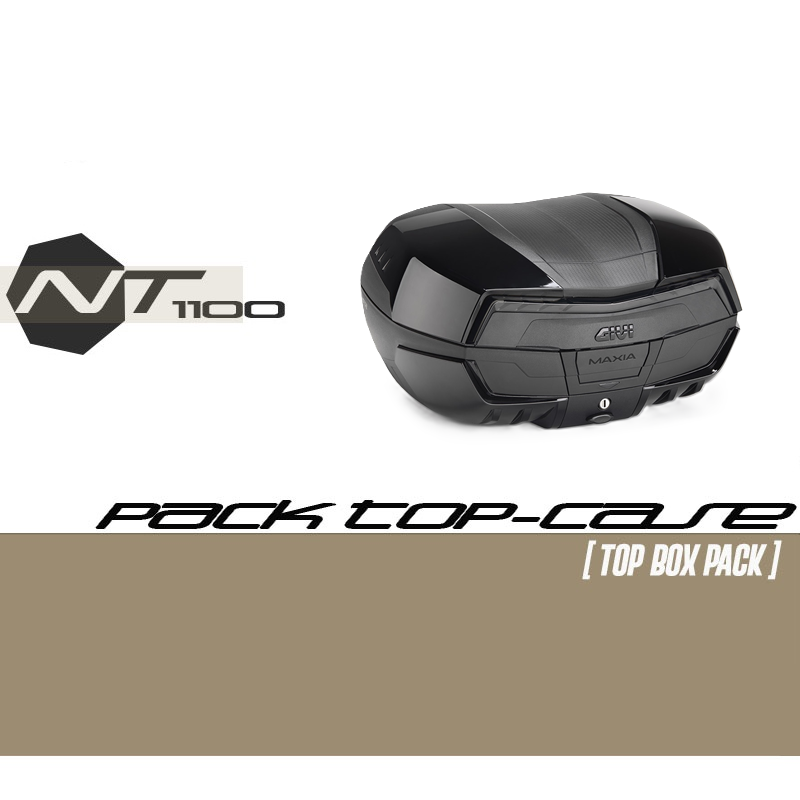 Pack Top-case GIVI B45+ para Honda NT1100