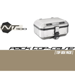 PACK-SR1196-DLM30A : Kit Bauletto GIVI Trekker Dolomiti 30L Alluminio Honda NT1100