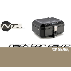 PACK-SR1196-DLM30B : GIVI Trekker Dolomiti 30L Top Case Pack Black Honda NT1100