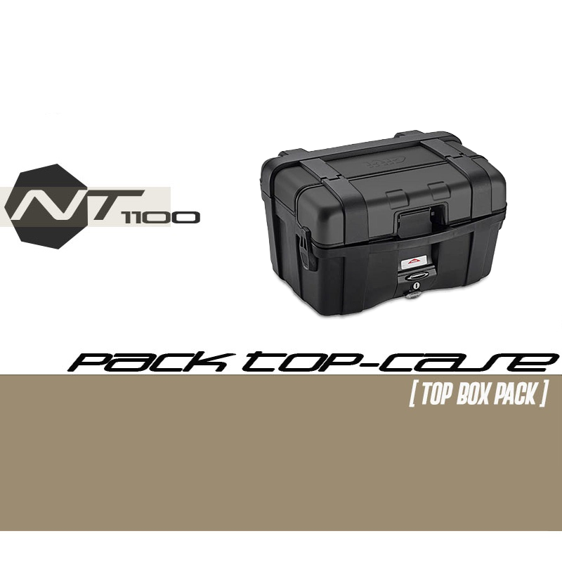 PACK-SRA1196-TRK46BB : GIVI Trekker Lite 46L Top Case Pack Honda NT1100