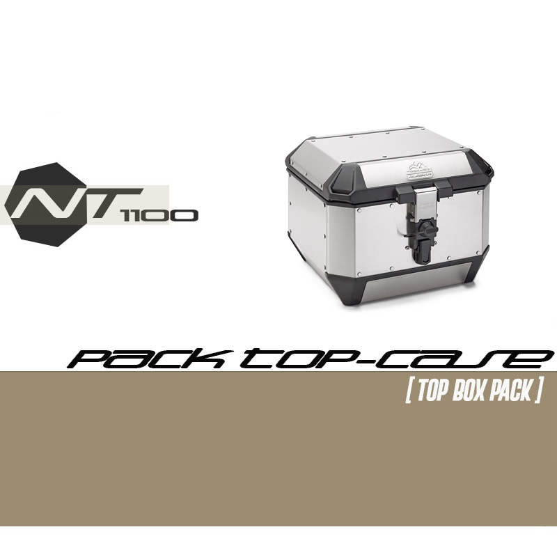 PACK-SR1196-ALA44A : GIVI Trekker Alaska 44L Alu Top Case Pack Honda NT1100