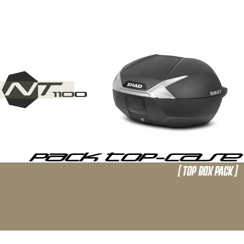 Kopie von Kopie von Topcase Set SHAD SH39 Schwarz