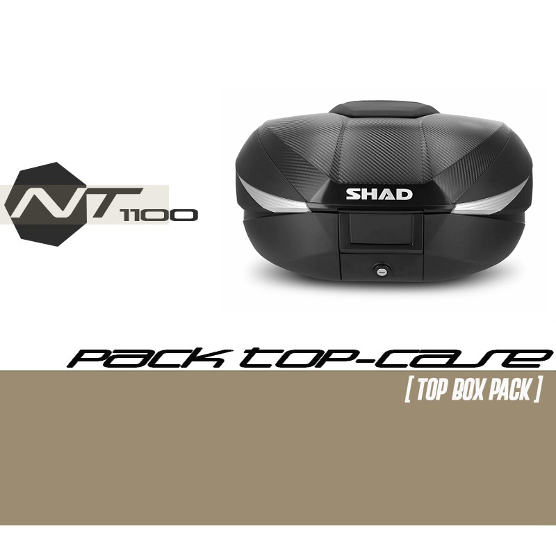 PACK-H0XV71ST-D0B58206 : SHAD SH58X Top Case Pack Honda NT1100