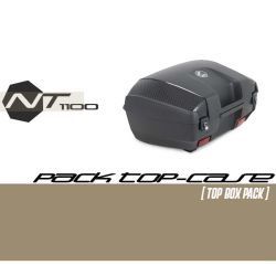 PACK-66295370101-6100470001 : Set Top-case Hepco-Becker Junior Flash TC 55 Nero Honda NT1100