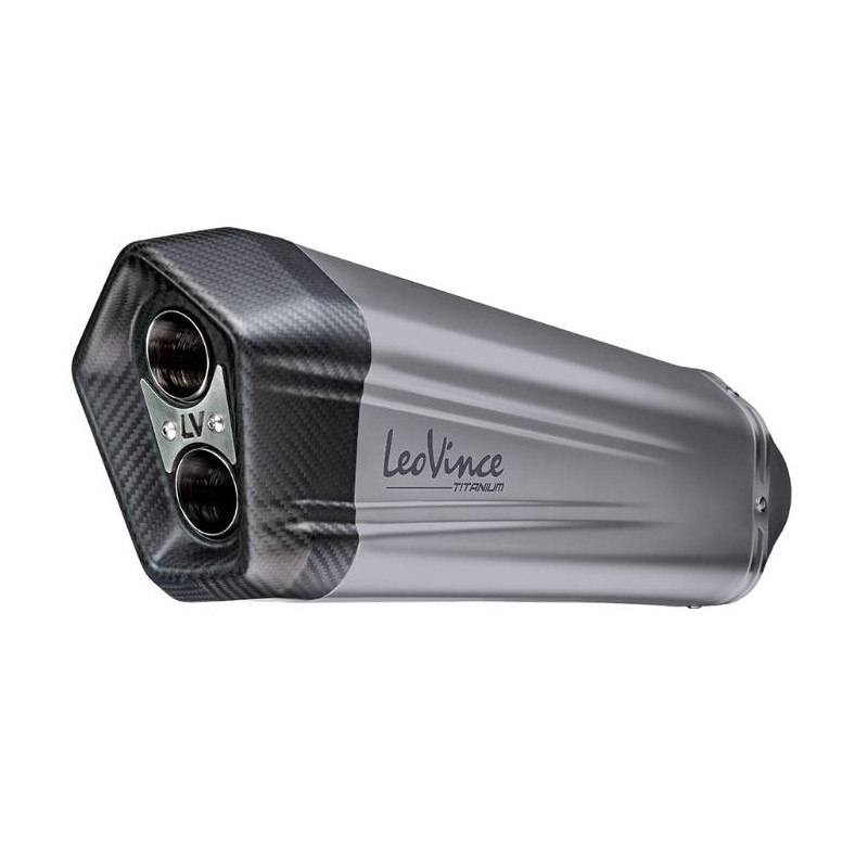 15307T : Sistema di scarico LeoVince LV-12 in Titanio Honda NT1100