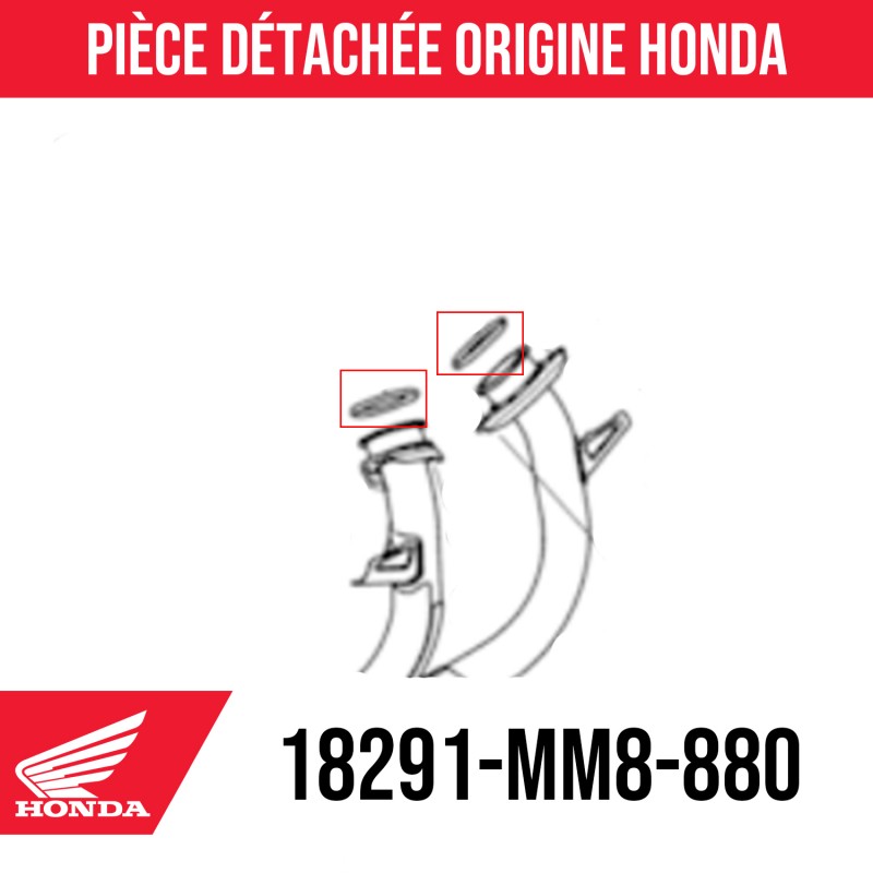 18291-MM8-880 : Joint de collecteur Honda Honda NT1100