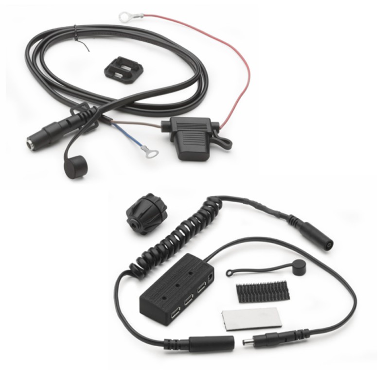 S110 + S111 : Givi USB charger kit for soft bag Honda NT1100