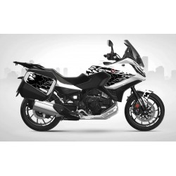 vitesse-nt1100 : Dekorationsset Aufkleber Burn-Out Design Geschwindigkeit Honda NT1100