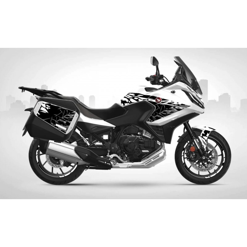 vitesse-nt1100 : Kit de decoración de adhesivos Burn-Out Design Velocidad Honda NT1100