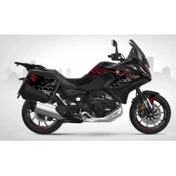 vitesse-nt1100 : Kit de déco autocollants Burn-Out Design Vitesse Honda NT1100