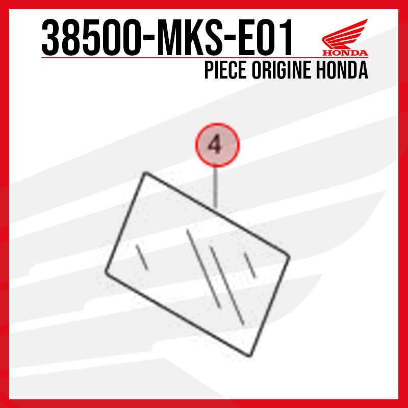 38500-MKS-E01 : Protezione contatore Honda Honda NT1100